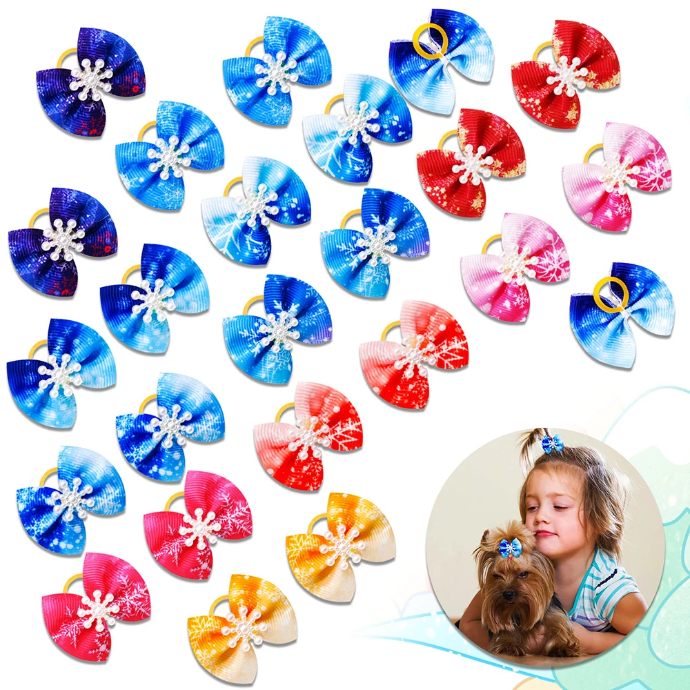 10/20/30PCS Christmas Winter Dog Hair Bows Dog Headwear Grooming Snowflake Pet Hair Bowknot For Small Dog Puppy Pet Supplies
10/20/30PCS Christmas Winter Dog Hair Bows Dog Headwear Grooming Snowflake Pet Hair Bowknot For Small Dog Puppy Pet Supplies