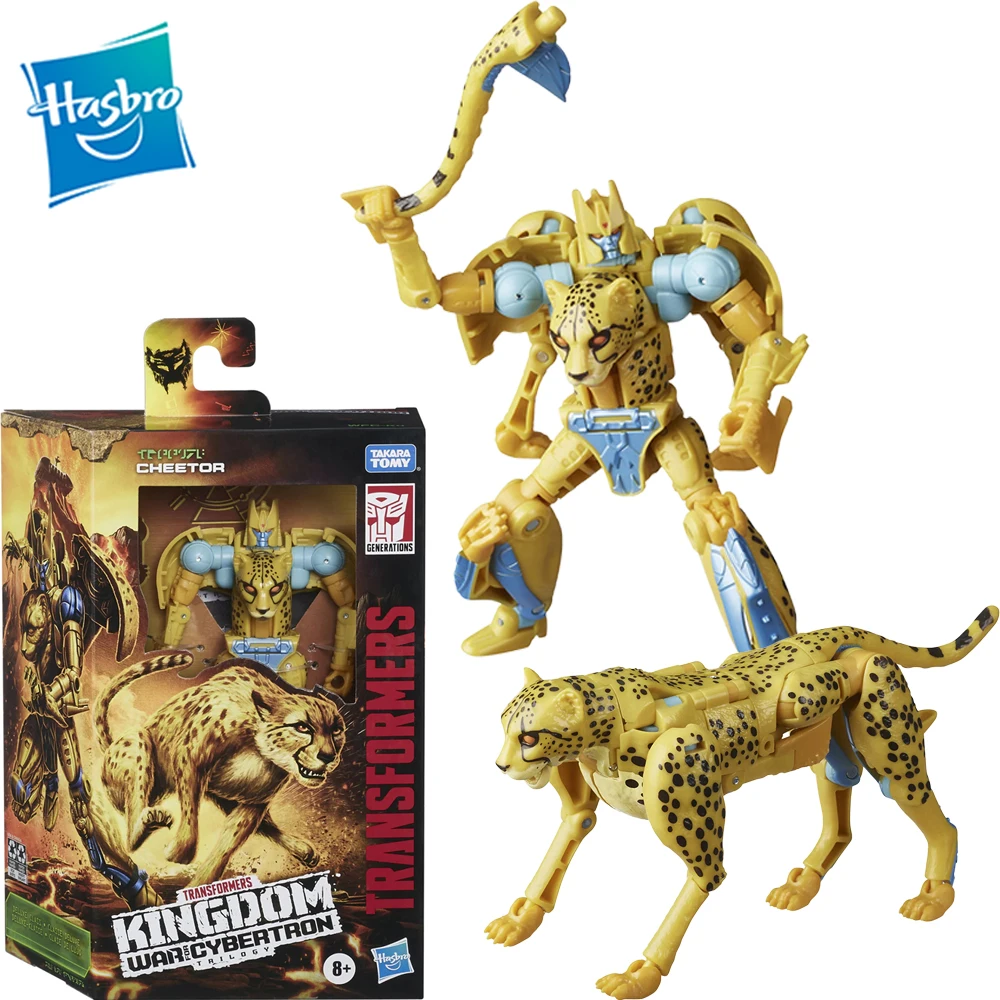 Hasbro Transformers Generations War for Cybertron: Kingdom Deluxe WFC-K4 Cheetor Action Figure Collection Model Toys Gift
Hasbro Transformers Generations War for Cybertron: Kingdom Deluxe WFC-K4 Cheetor Action Figure Collection Model Toys Gift