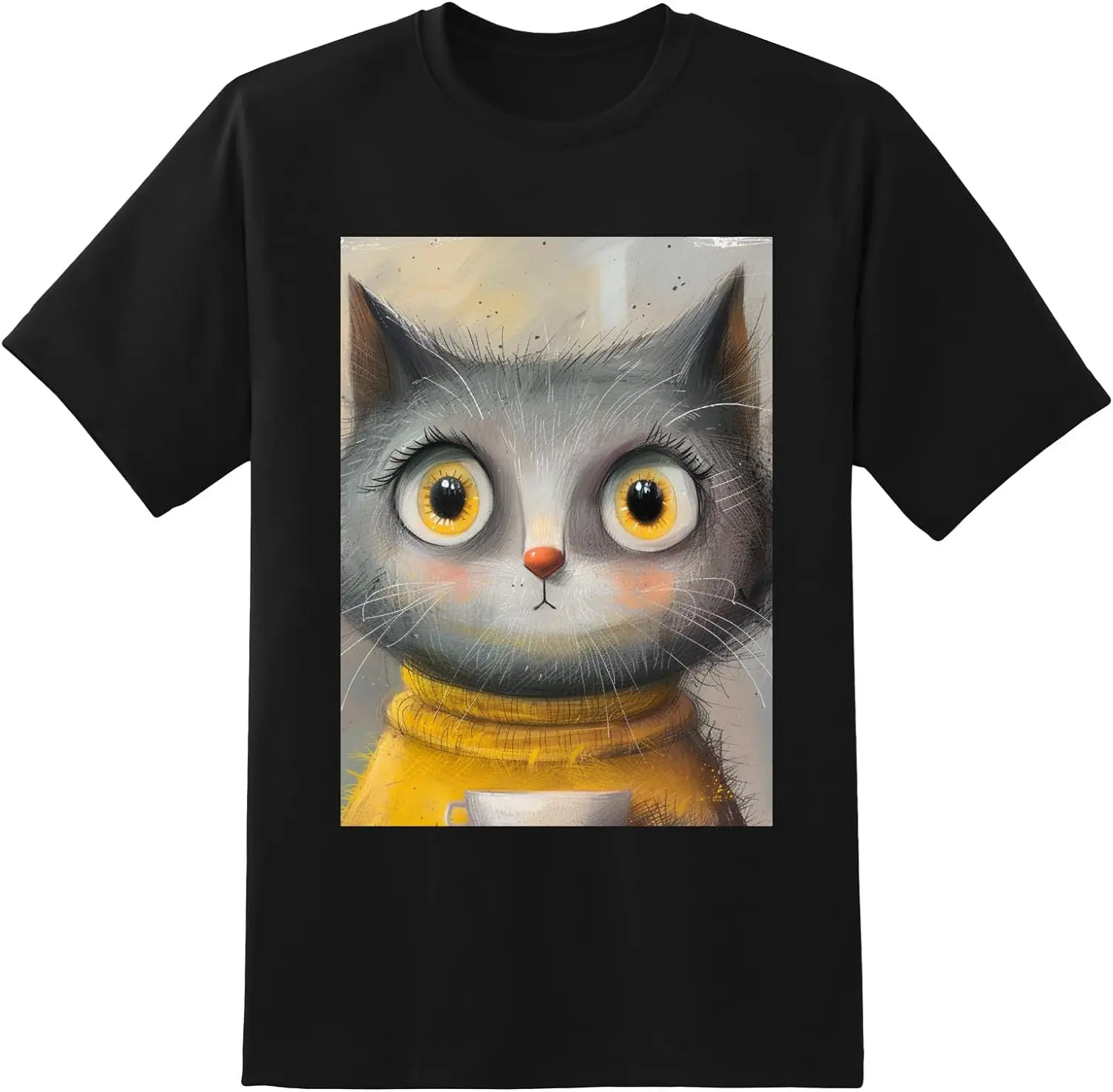 T-Shirt for Men and Women Shirts Soft LightweightShort Sleeve Daily Casual for Friends FamilyCat
T-Shirt for Men and Women Shirts Soft LightweightShort Sleeve Daily Casual for Friends FamilyCat