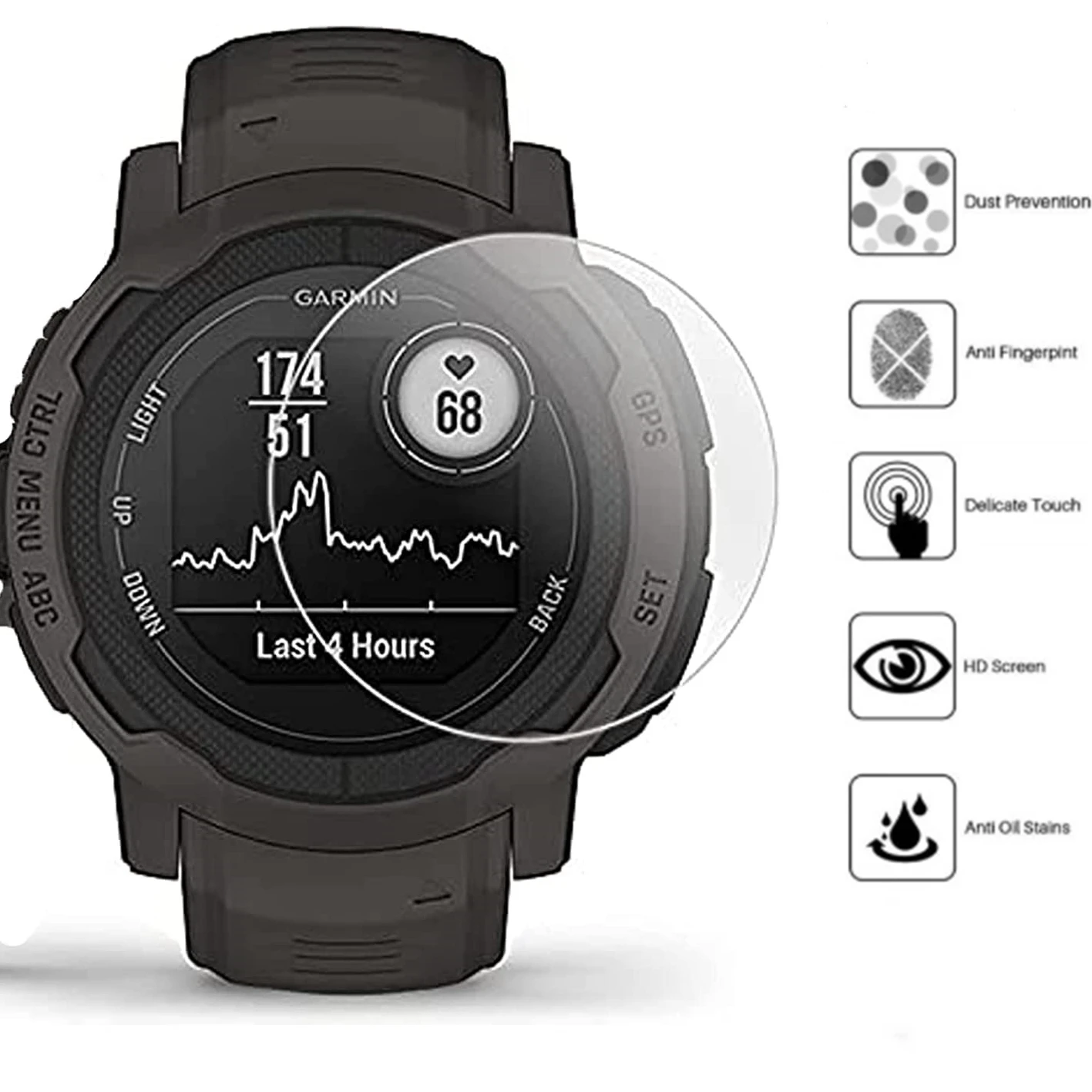 Защитная пленка из закаленного стекла для смарт-часов Garmin instinct 2 2S Fenix 7 7S 7X, 2 шт.
Защитная пленка из закаленного стекла для смарт-часов Garmin instinct 2 2S Fenix 7 7S 7X, 2 шт.