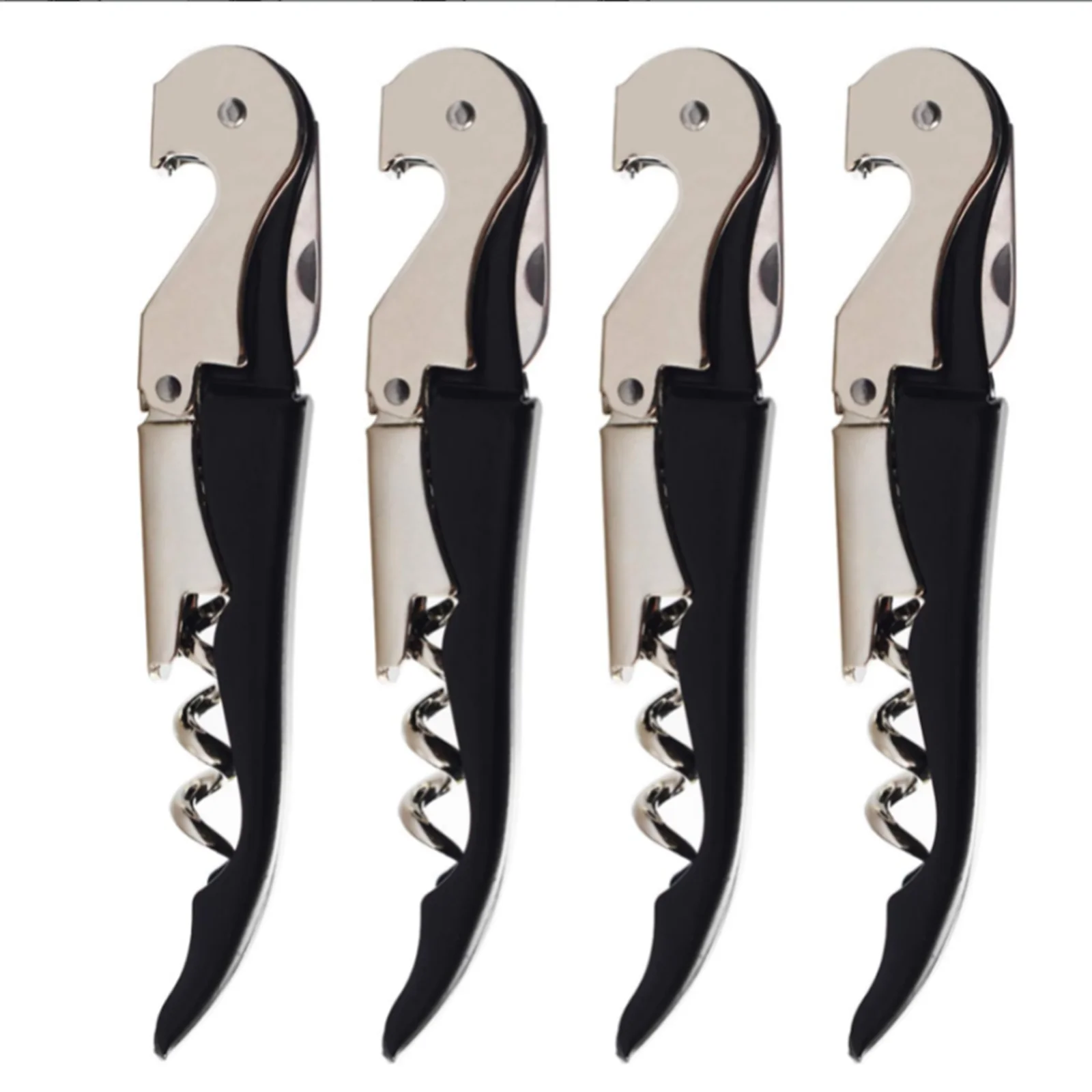 Seahorse Bottle Opener with Aluminum Foil knife, Wine Key for bartenders and servers Professional 4Pack, Black Bottle Opener for
Seahorse Bottle Opener with Aluminum Foil knife, Wine Key for bartenders and servers Professional 4Pack, Black Bottle Opener for