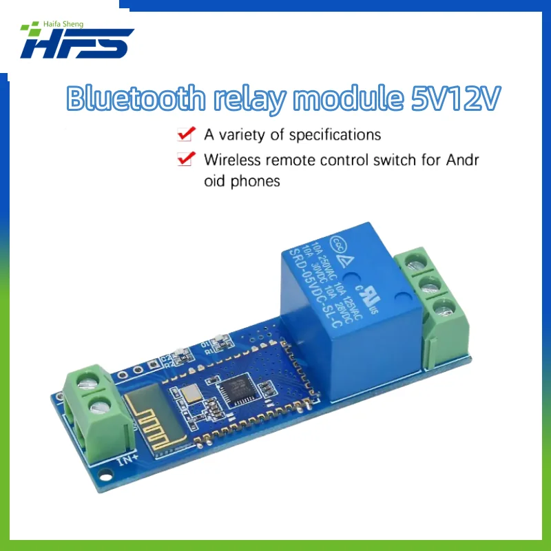

BLE Relay Module 1 Way Channel DC 5V 12V Internet Smart Switch Mobile Phone Wireless Remote Control 1 Channel Relay Module