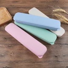 Tableware Storage Box Spoon Storage Box Chopsticks Box Straw Box Household Supplies Solid Color Nordic Style Portable Tableware Storage Box Spoon Storage Box Chopsticks Box Straw Box Household Supplies Solid Color Nordic Style Portable