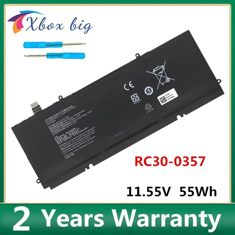 RC30-0357 Laptop Battery For Razer Book 13 UHD Touch 2020 Book 13 Core I7 Notebook Rechargeable Battery Packs 4762mAh
RC30-0357 Laptop Battery For Razer Book 13 UHD Touch 2020 Book 13 Core I7 Notebook Rechargeable Battery Packs 4762mAh