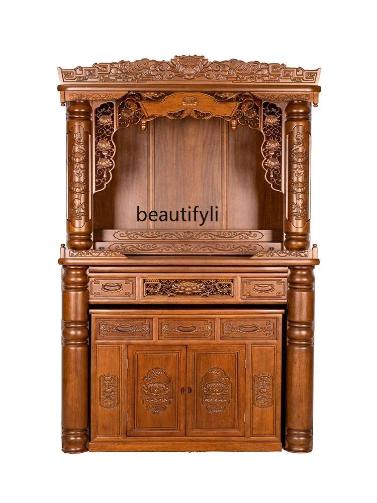 Solid Wood Buddha Shrine Buddha Cabinet Shrine Chinese Style Back Lamp Buddha Building Worship Prayer Altar Table Altar
Solid Wood Buddha Shrine Buddha Cabinet Shrine Chinese Style Back Lamp Buddha Building Worship Prayer Altar Table Altar
