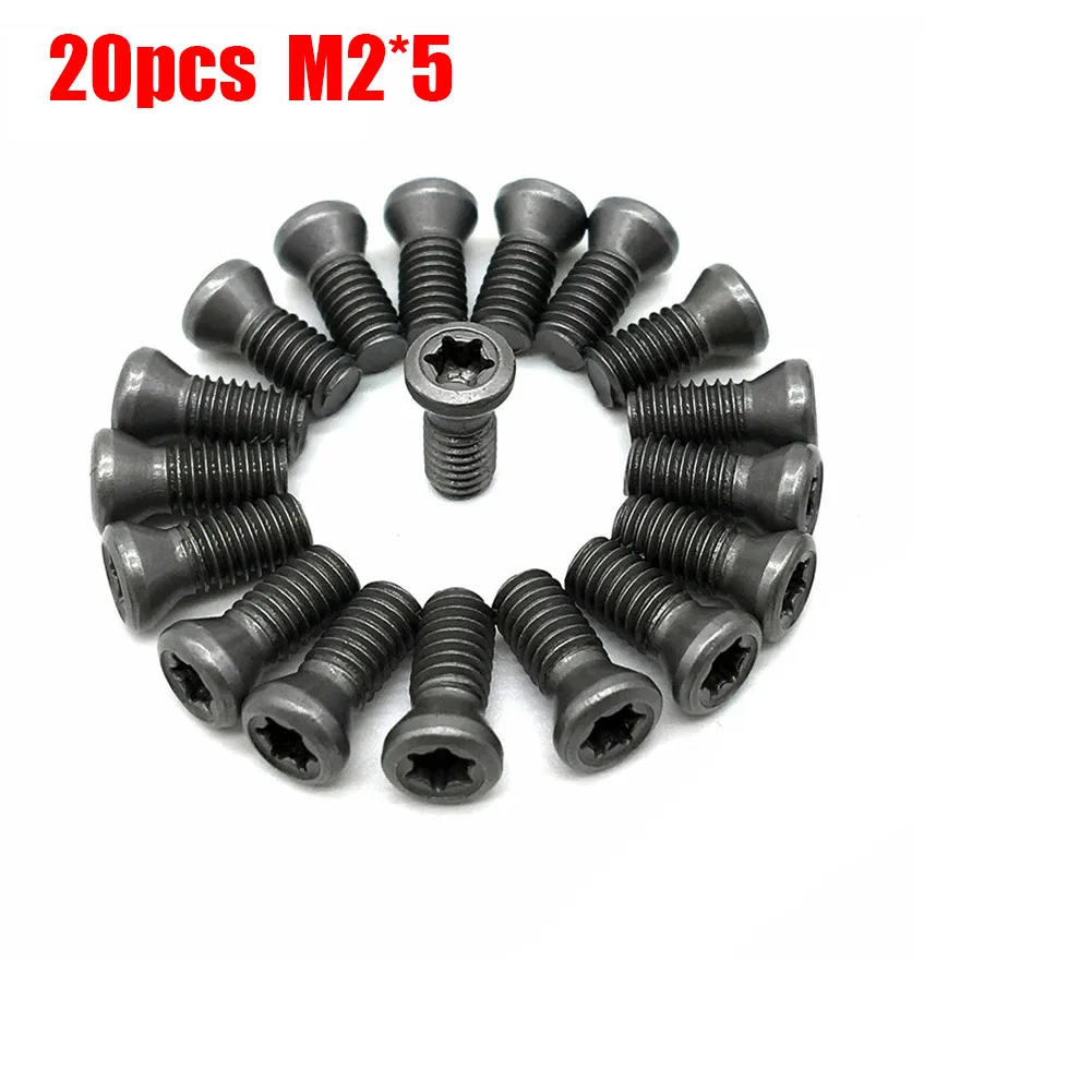 Torx Screws Screw M2 M2.5 M3 M3.5 M5 Replace Carbide For Inserts 20 Pcs Blades Machinery Industries Durable
Torx Screws Screw M2 M2.5 M3 M3.5 M5 Replace Carbide For Inserts 20 Pcs Blades Machinery Industries Durable