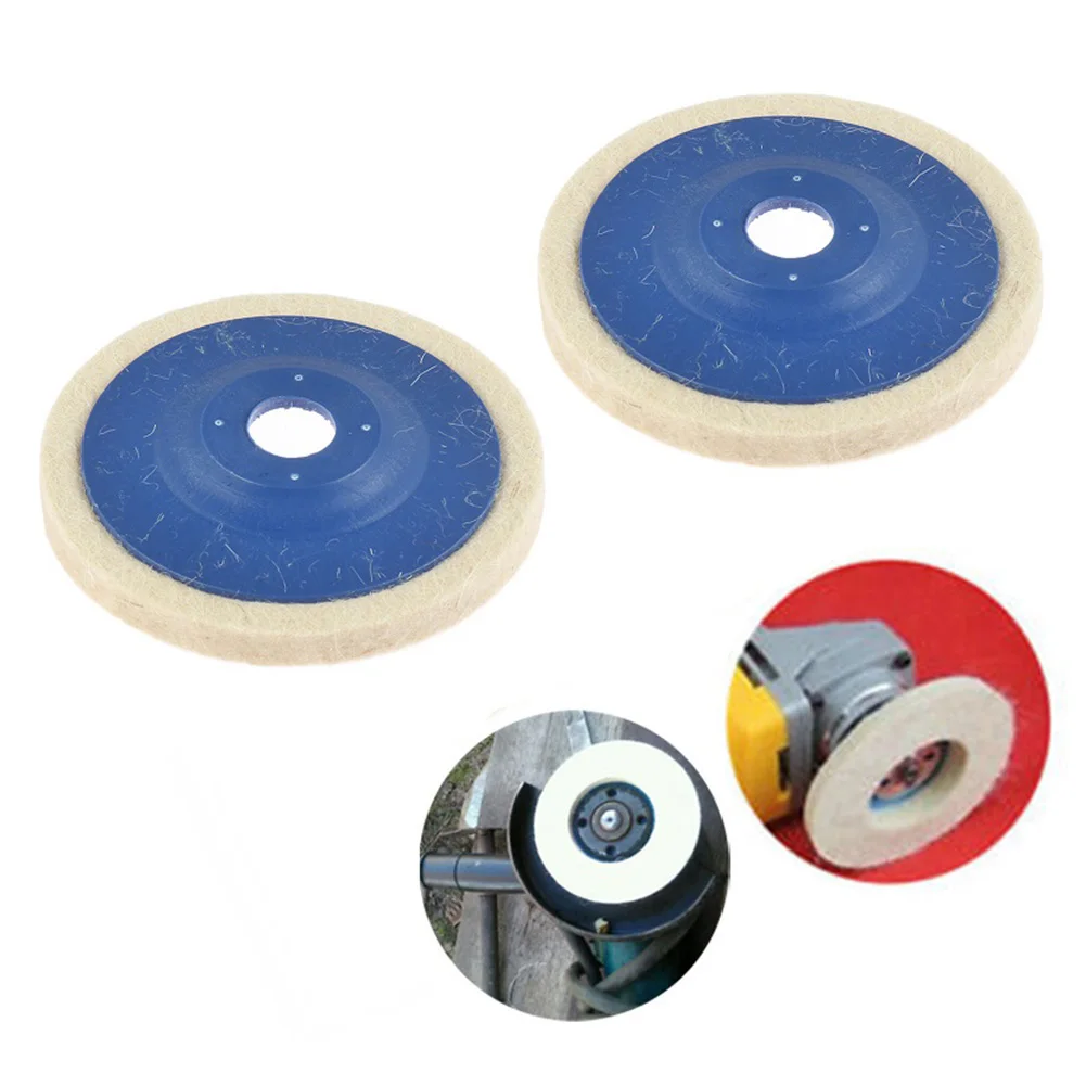 2pcs Wool Wheel Polishing Discs For 100 Angle Grinder Metal Glass Ceramic Marble Automotive Wooden Floor Polishing Power Tool
2pcs Wool Wheel Polishing Discs For 100 Angle Grinder Metal Glass Ceramic Marble Automotive Wooden Floor Polishing Power Tool