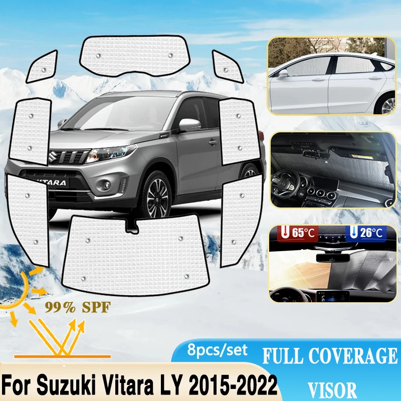 Солнцезащитные очки с полным покрытием для Suzuki Vitara скускудо LY 2015 ~ 2022 полный объемный козырек на лобовое стекло автомобильные аксессуары 2016 2018
Солнцезащитные очки с полным покрытием для Suzuki Vitara скускудо LY 2015 ~ 2022 полный объемный козырек на лобовое стекло автомобильные аксессуары 2016 2018