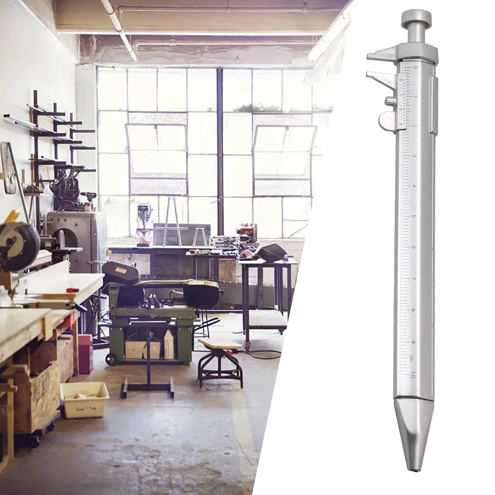 1PCS New Multifunction Gel Ink Pen Vernier Caliper Roller Ball Pen Stationery Roller Plastic Stationery Gift Pen Portable Tools
1PCS New Multifunction Gel Ink Pen Vernier Caliper Roller Ball Pen Stationery Roller Plastic Stationery Gift Pen Portable Tools