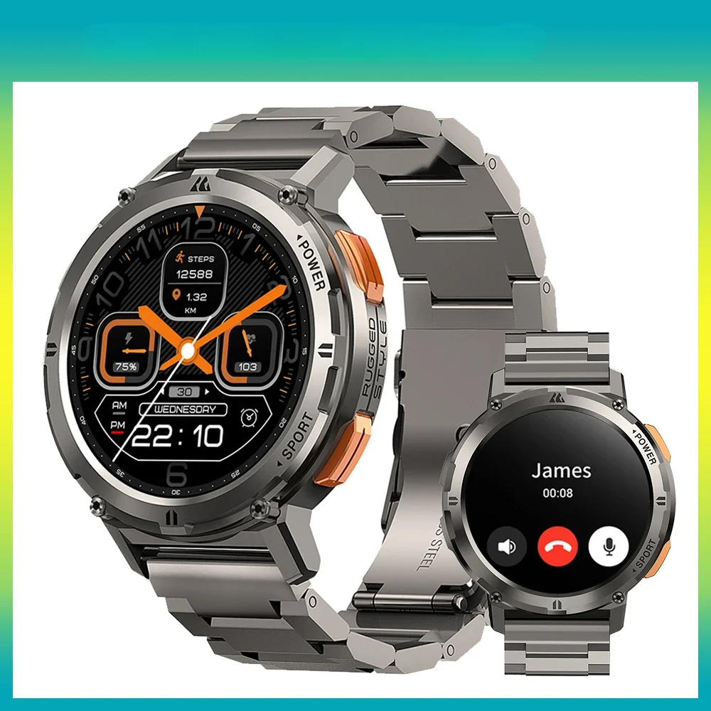 2024 New TANK T2 Business Smartwatch Men AMOLED AOD Men's Watch Bluetooth Call 5ATM Waterproof Fitness Ultra Smart Watches
2024 New TANK T2 Business Smartwatch Men AMOLED AOD Men's Watch Bluetooth Call 5ATM Waterproof Fitness Ultra Smart Watches