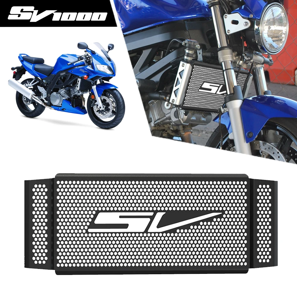 

For Suzuki SV1000N/S SV1000 SV1000V SV1000S SV 1000 S N 2003-2007 2006 2005 Motorcycle Radiator Guard Grille Protection Cover