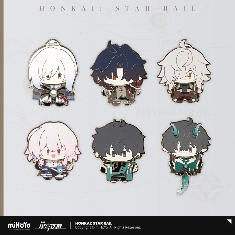 

in Presale MiHoYo Official Honkai Star Rail q-version badge Cosplay Props Decorations Birthday Gifts