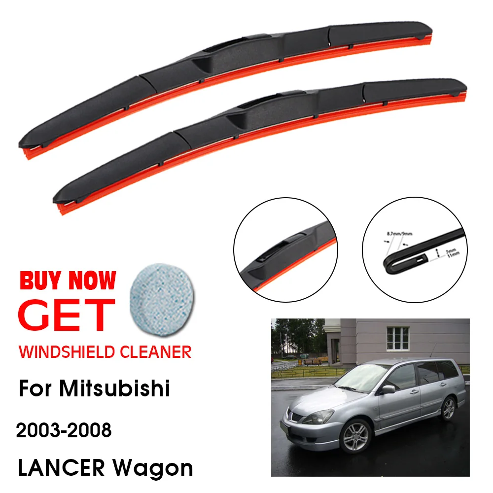Car Blade For Mitsubishi LANCER Wagon 24"+18" 2003-2008 Front Window Washer Windscreen Windshield Silica Gel Wiper Accessorie
Car Blade For Mitsubishi LANCER Wagon 24"+18" 2003-2008 Front Window Washer Windscreen Windshield Silica Gel Wiper Accessorie