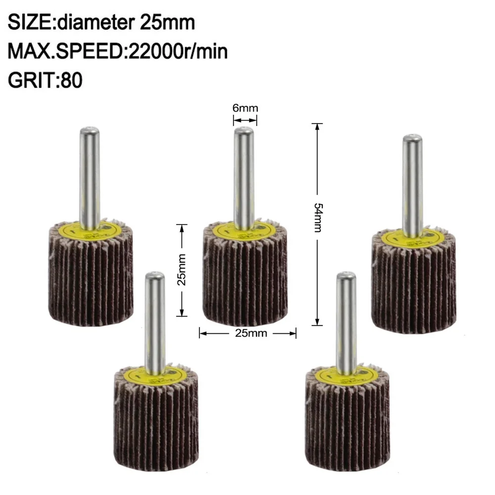 5pcs 16-40mm 80Grit Sanding Flap Wheel Disc With 3mm Shank Grinding Wheel Head Abrasive Grinding Wheel Sandpaper Polishing
5pcs 16-40mm 80Grit Sanding Flap Wheel Disc With 3mm Shank Grinding Wheel Head Abrasive Grinding Wheel Sandpaper Polishing