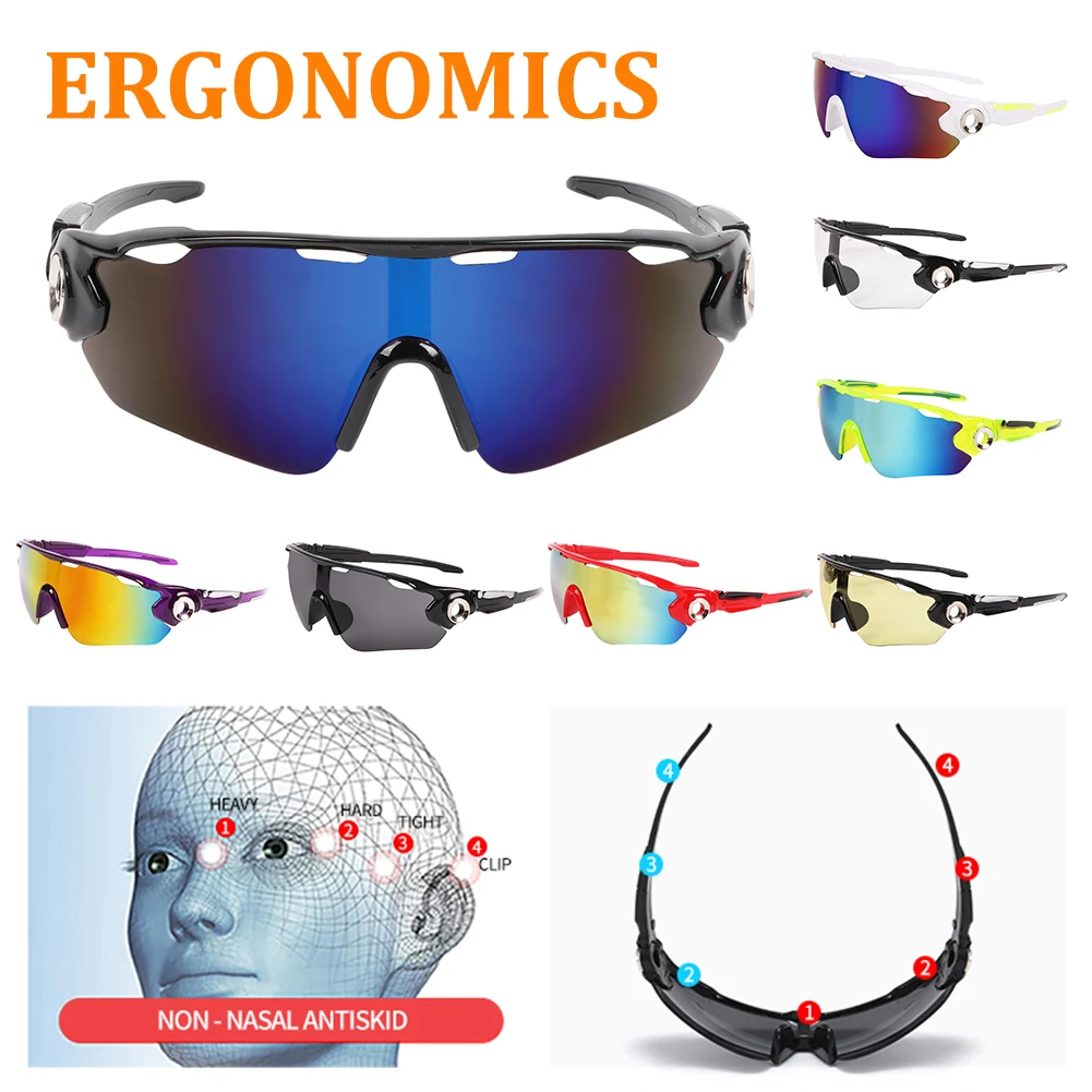 Outdoor Men Women Sunglasses For Activity UV 400 Protection Polarized Eyewear Cycling Running Sports Sunglasses Goggles
Outdoor Men Women Sunglasses For Activity UV 400 Protection Polarized Eyewear Cycling Running Sports Sunglasses Goggles