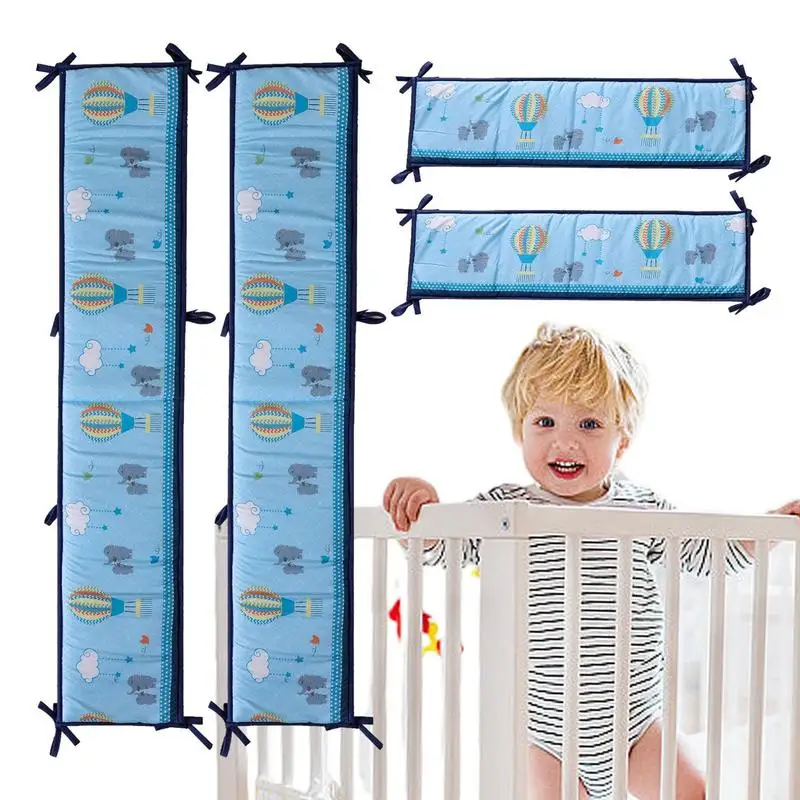 Crib Bumper Pad Soft Cute Crib Guard Breathable Bed Bumper Crib Liner Safe Flexible For Homes Nursery Rooms Hospitals
Crib Bumper Pad Soft Cute Crib Guard Breathable Bed Bumper Crib Liner Safe Flexible For Homes Nursery Rooms Hospitals