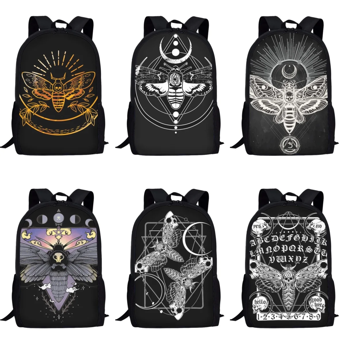 Anime Death Moth Spirit Board School Bags for Boy Primary Students Fashion Backpack Book Bag Children Large Capacity Backpack
Anime Death Moth Spirit Board School Bags for Boy Primary Students Fashion Backpack Book Bag Children Large Capacity Backpack