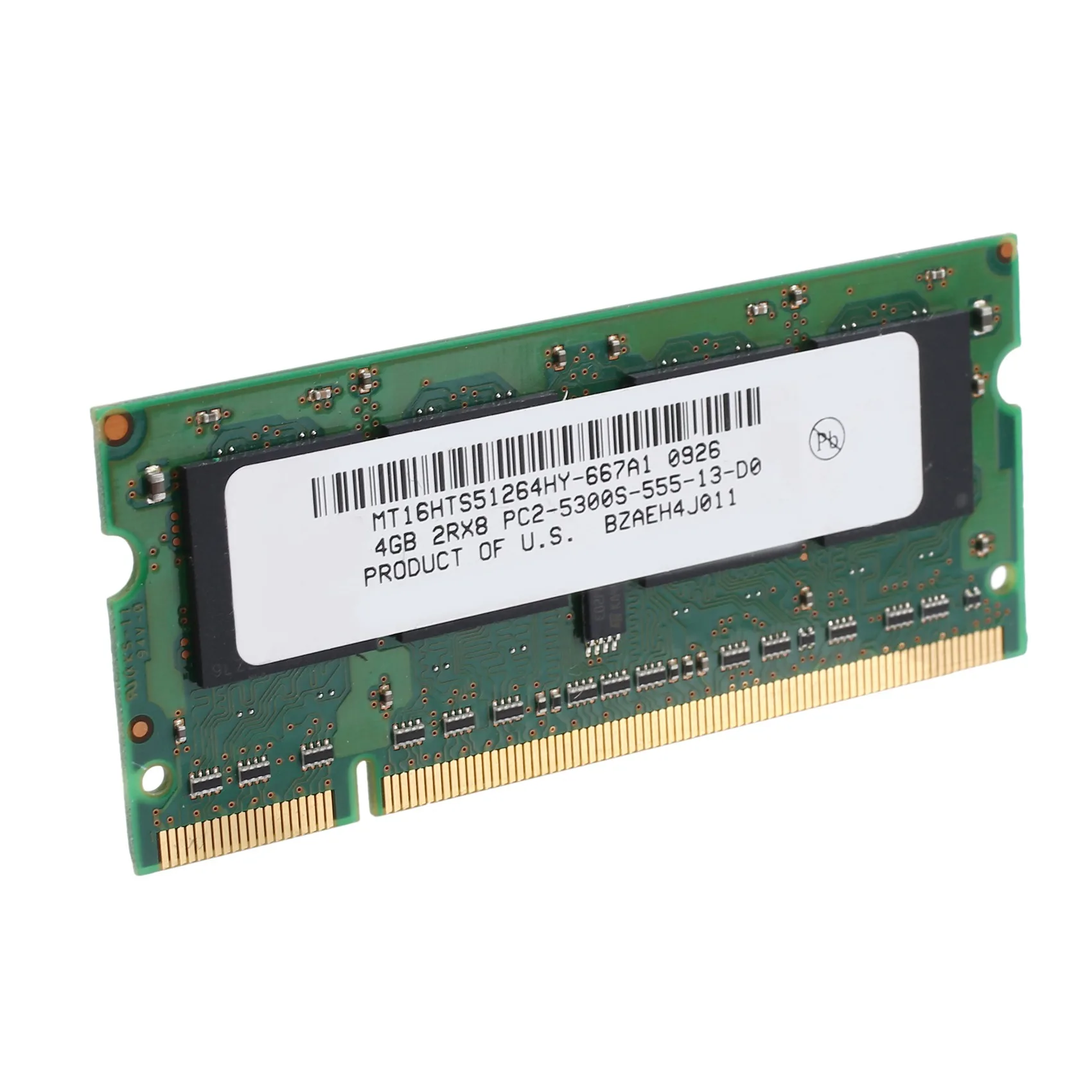 

4GB DDR2 Laptop Ram 667Mhz PC2 5300 SODIMM 2RX8 200 Pins for Intel AMD Laptop Memory