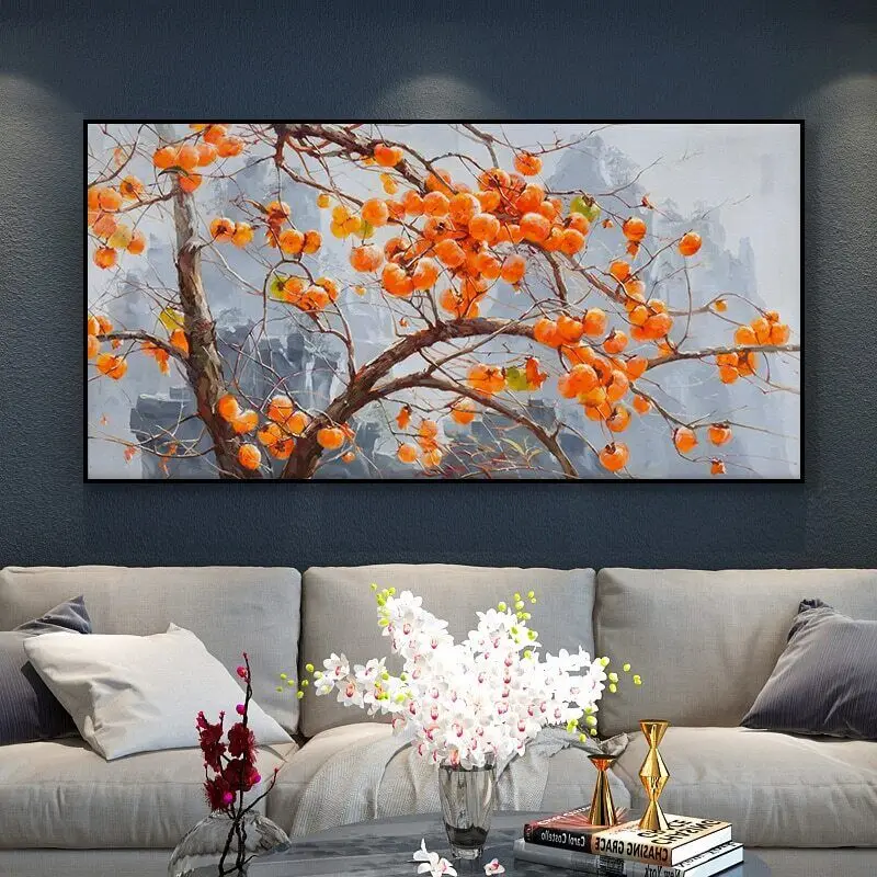 Abstract Painting Persimmon Tree Unframed Art Film Print Silk Poster Home Wall Decor
Abstract Painting Persimmon Tree Unframed Art Film Print Silk Poster Home Wall Decor