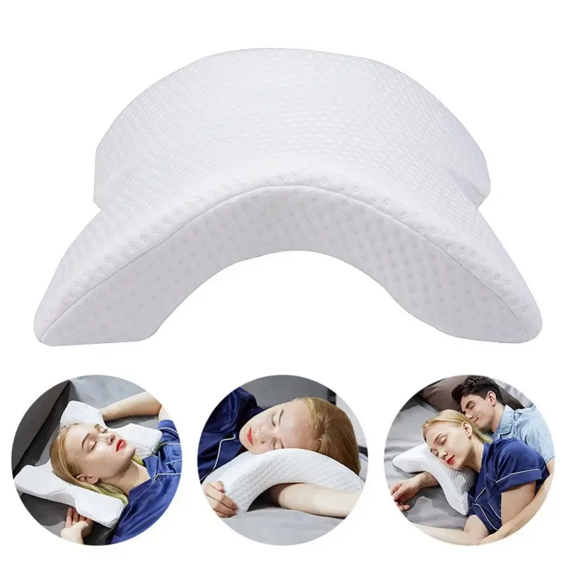 NEW Arch U-shaped Curved Memory Foam Sleep Neck Cervical Pressure Belt Arm Rest Hand Pillow Couple Side Office Support
NEW Arch U-shaped Curved Memory Foam Sleep Neck Cervical Pressure Belt Arm Rest Hand Pillow Couple Side Office Support
