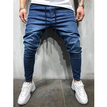 Men Jeans Spring and Summer Fashion Slim Striped Jeans Streetwear Vintage Lace-up Mid-Waist Sports Denim Pencil Pants Trousers
Men Jeans Spring and Summer Fashion Slim Striped Jeans Streetwear Vintage Lace-up Mid-Waist Sports Denim Pencil Pants Trousers