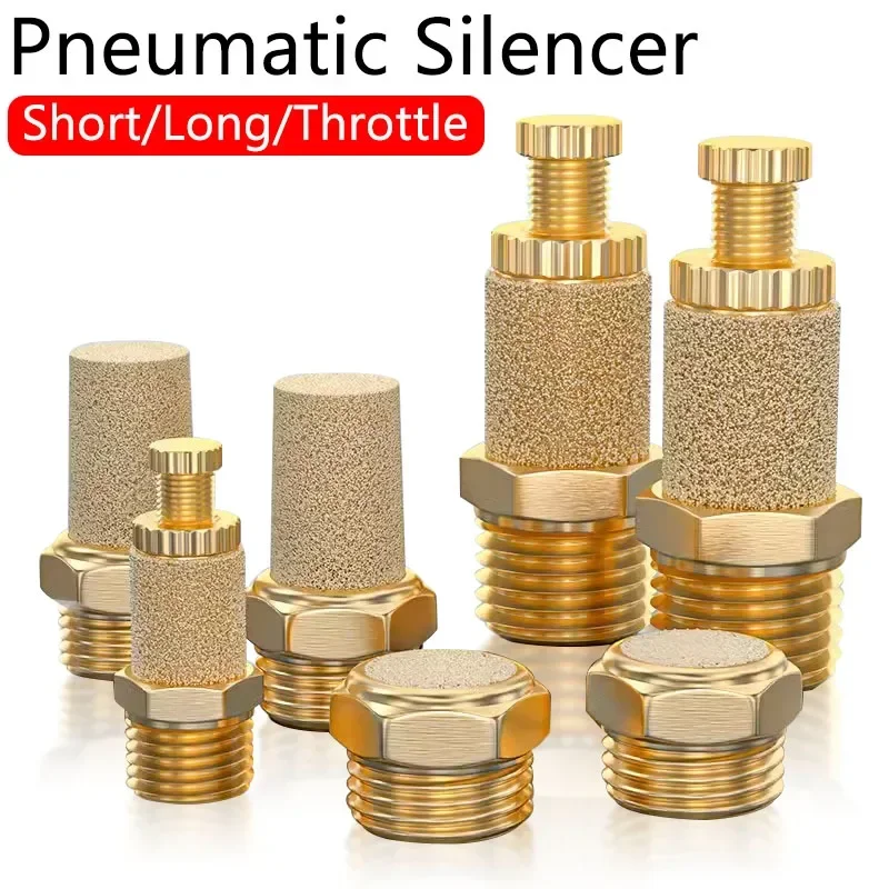 10/50pcs Pneumatic Exhaust Muffler Brass 1/8" 1/4" 3/8" 1/2" BSL M5 Silencers Fitting Noise Filter Reducer Connector Copper
10/50pcs Pneumatic Exhaust Muffler Brass 1/8" 1/4" 3/8" 1/2" BSL M5 Silencers Fitting Noise Filter Reducer Connector Copper