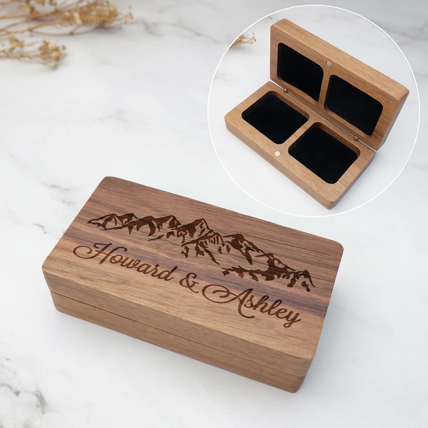Personalized Wedding Ring Box Wooden Double Ring Box Wedding Jewelry Holder Ring Bearer Box Rustic Engagement Box Proposal Gift
Personalized Wedding Ring Box Wooden Double Ring Box Wedding Jewelry Holder Ring Bearer Box Rustic Engagement Box Proposal Gift