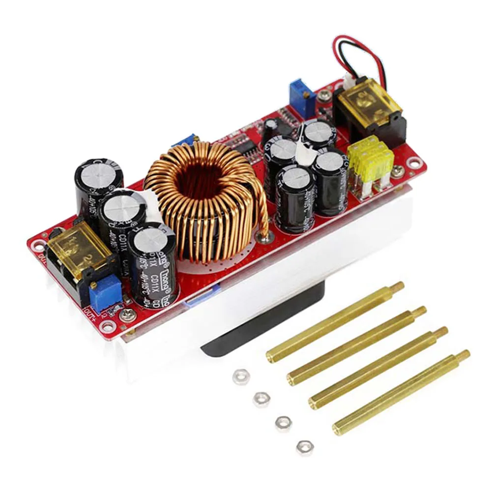 1500W 30A DC-DC Step-up Converter Power Supply Module Adjustable Voltage Charger DC10V To 60V 150KHz Module Electrical Equipment
1500W 30A DC-DC Step-up Converter Power Supply Module Adjustable Voltage Charger DC10V To 60V 150KHz Module Electrical Equipment