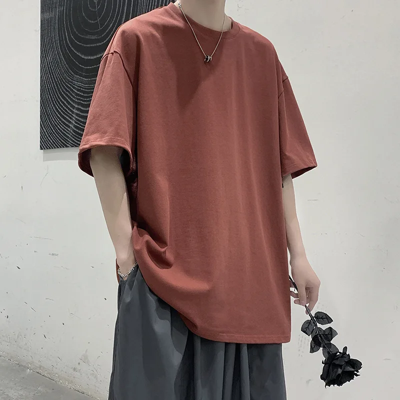 Oversized Summer Short Sleeve Men's T Shirt New Fashion Solid Loose O-Neck T Shirt Mens Cotton Hip Hop Streetwear Top Tees S-5XL
Oversized Summer Short Sleeve Men's T Shirt New Fashion Solid Loose O-Neck T Shirt Mens Cotton Hip Hop Streetwear Top Tees S-5XL