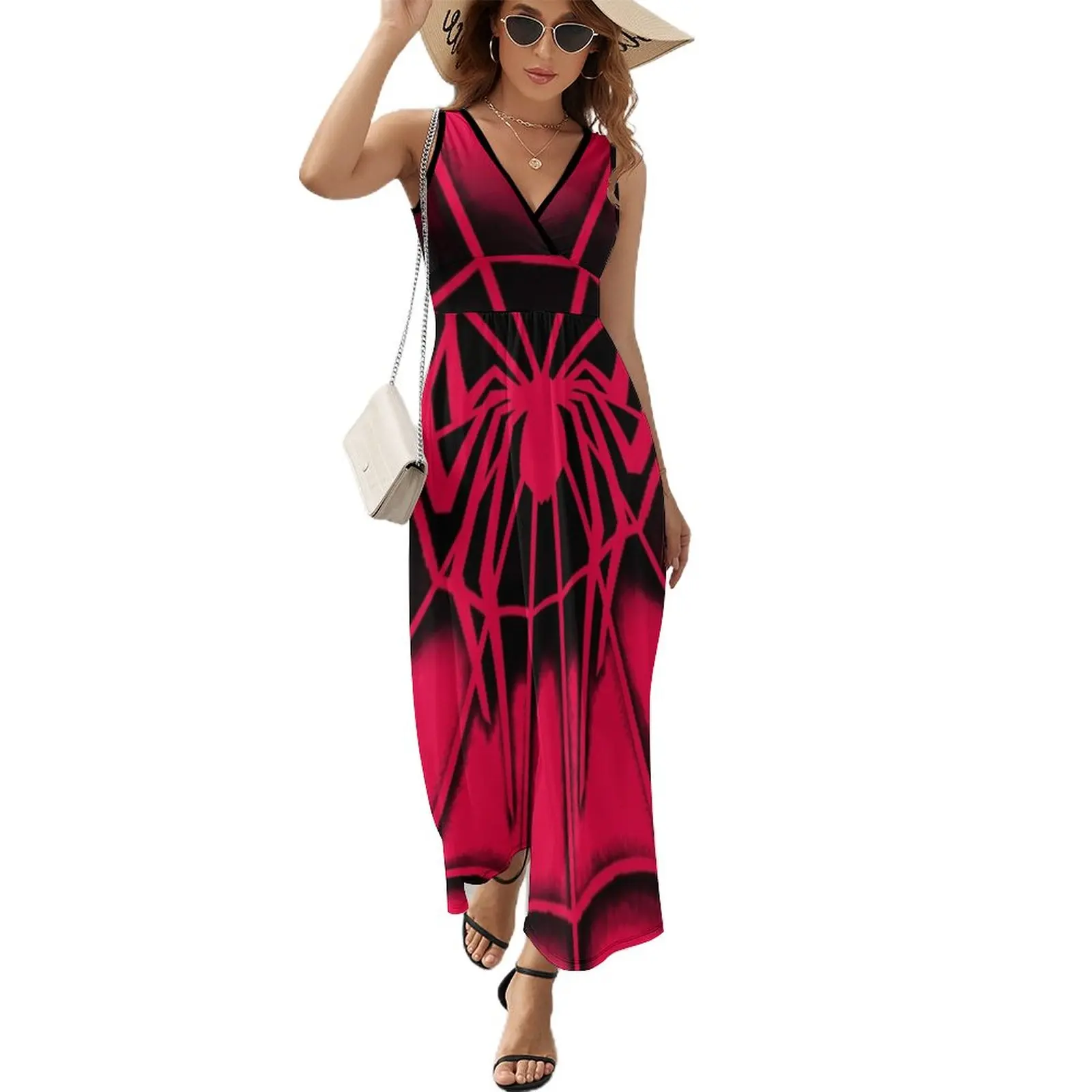 The Human Spider (Official 2002 Design) Sleeveless Dress Long veiled dresses women's evening dresses birthday dress for women
The Human Spider (Official 2002 Design) Sleeveless Dress Long veiled dresses women's evening dresses birthday dress for women
