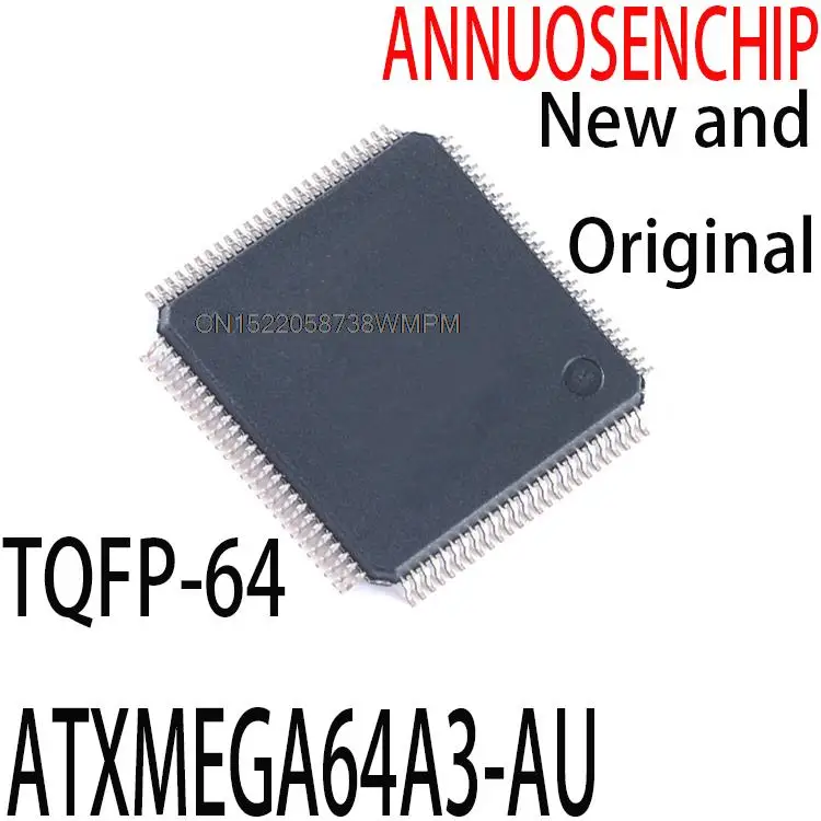 Free shipping 5PCS/lot New and Original ATxmega64A3 TQFP-64 AVR MCU genuine ATXMEGA64A3-AU
Free shipping 5PCS/lot New and Original ATxmega64A3 TQFP-64 AVR MCU genuine ATXMEGA64A3-AU
