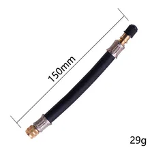 Durable 100/130/150/180/210mm Rubber Copper Copper Tire Valve Stem Air Pump Extension Tube Adapter Pole Rubber Hose 7mm Thread
Durable 100/130/150/180/210mm Rubber Copper Copper Tire Valve Stem Air Pump Extension Tube Adapter Pole Rubber Hose 7mm Thread
