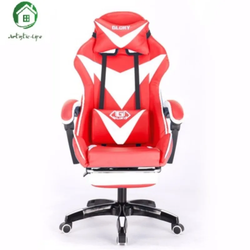 ArtisticLife Gaming Computer Chair Home Modern Simple Lazy Office Chair Racing Reclining Swivel Chair Free Shipping
ArtisticLife Gaming Computer Chair Home Modern Simple Lazy Office Chair Racing Reclining Swivel Chair Free Shipping