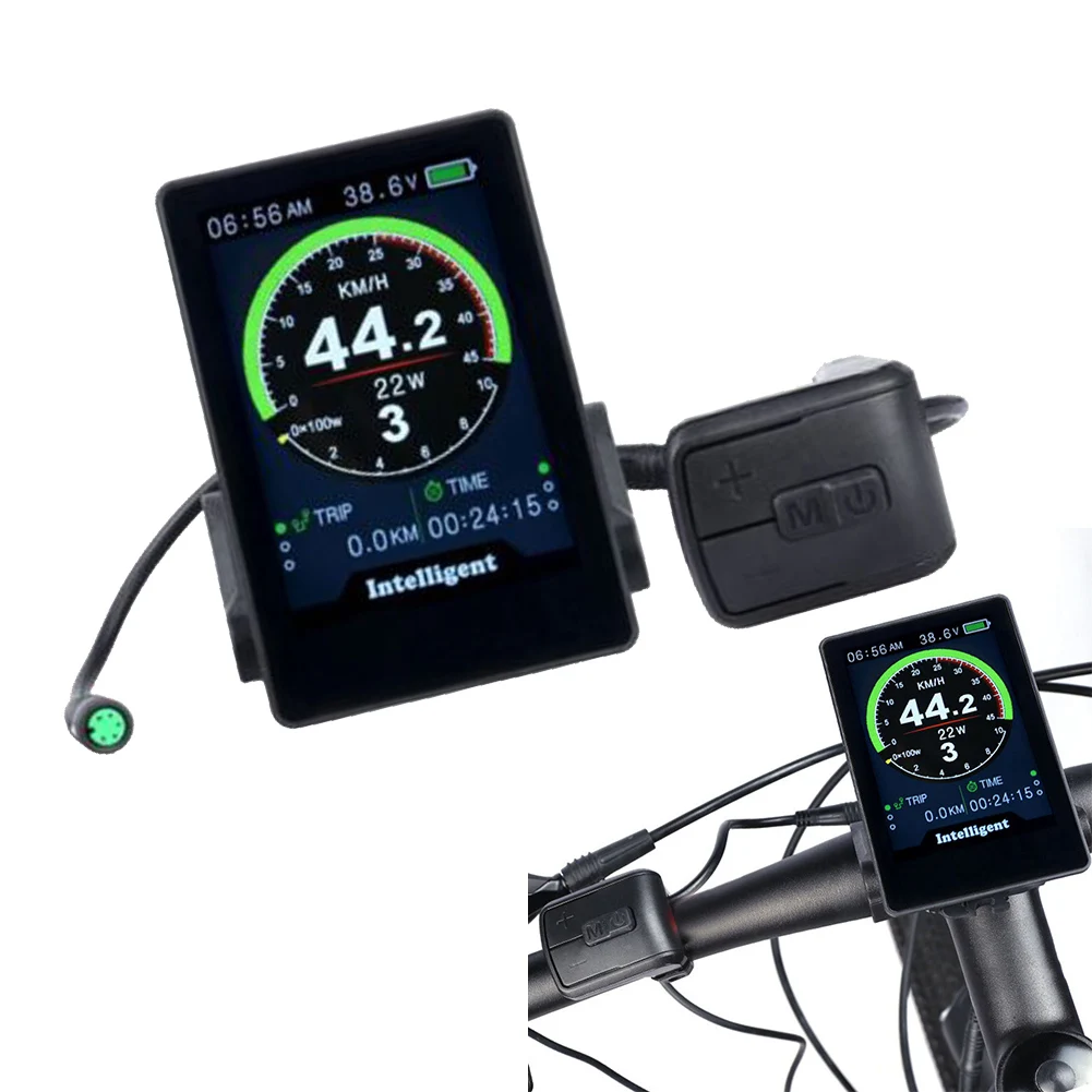 New Durable E-Bike Bike Display Speed Control Display E-Bike Electric Bike For Bafang IP65 Waterproof Six Languages
New Durable E-Bike Bike Display Speed Control Display E-Bike Electric Bike For Bafang IP65 Waterproof Six Languages