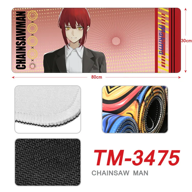 Chainsaw man animation peripheral full-color printing mouse pad cartoon car side non-slip table mat oversized mouse pad
Chainsaw man animation peripheral full-color printing mouse pad cartoon car side non-slip table mat oversized mouse pad