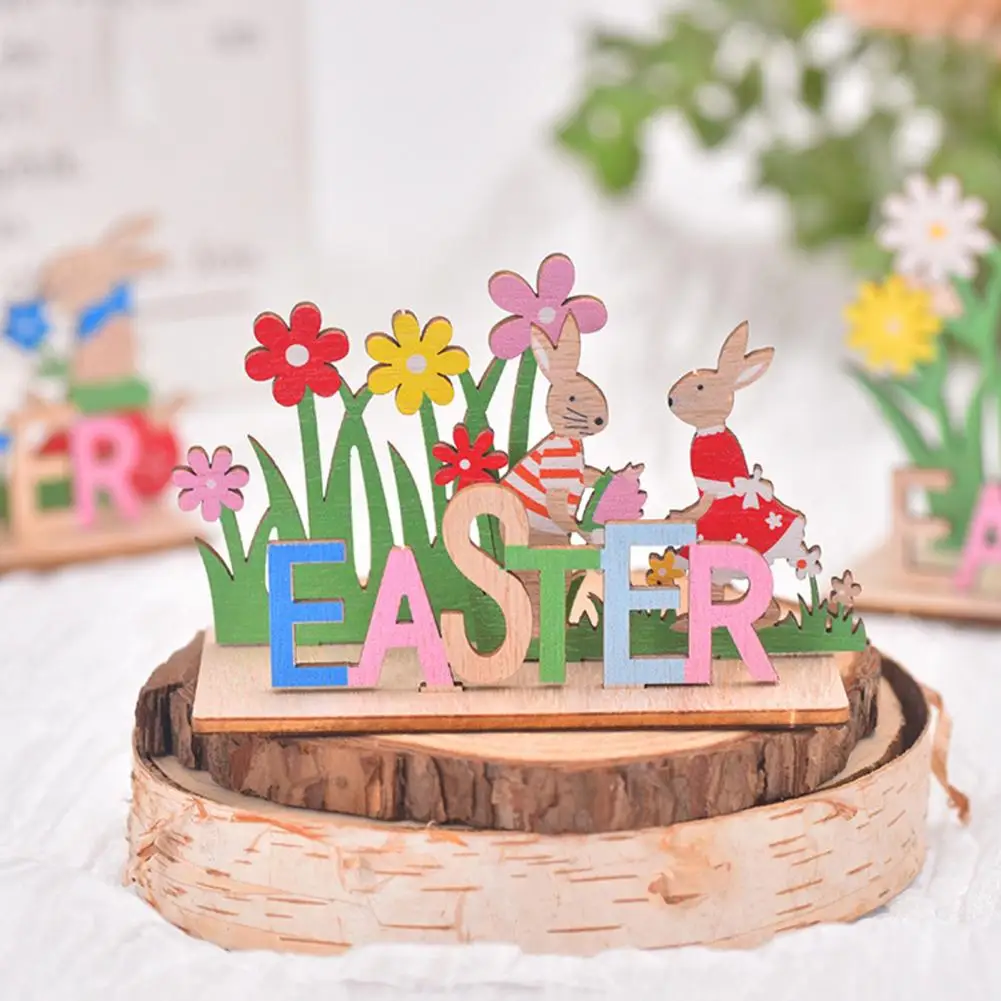 Easter Ornament Handcrafted Easter Rabbit Ornament with Floral Letter Decor Exquisite Diy Artwork Desktop Decoration Rich Colors
Easter Ornament Handcrafted Easter Rabbit Ornament with Floral Letter Decor Exquisite Diy Artwork Desktop Decoration Rich Colors
