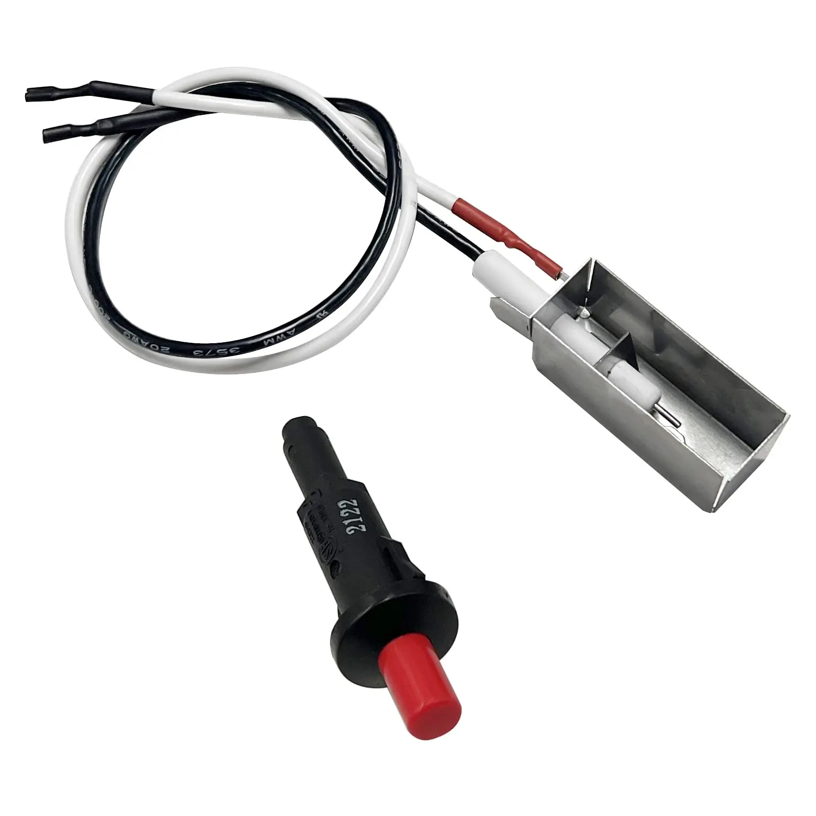Igniter Kit for Weber 7510, fit Weber Spirit 200/300 Grill (2007-2008), Genesis Silver/Gold/Platinum Gas Grill (2002 and Newer)
Igniter Kit for Weber 7510, fit Weber Spirit 200/300 Grill (2007-2008), Genesis Silver/Gold/Platinum Gas Grill (2002 and Newer)