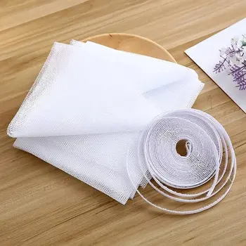 자체 접착 보이지 않는 스크린, 여름 모기 및 곤충 방지 스크린, 간단한 작동 흰색 스크린, 1 개 상품 이미지