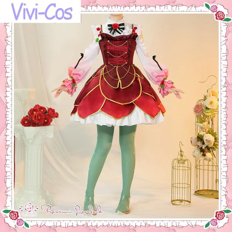 

Vivi-Cos Anime Vtuber Nijisanji Mika Melatika Cute Gorgeous Set Cosplay Costume Halloween Role Play New S-XXXL