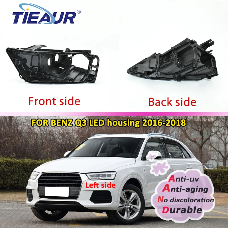 Высококачественное заднее основание фары для Audi Q3 светодиодный 2016 2017 2018, автозапчасти, задний Чехол, черный абажур в сборе
Высококачественное заднее основание фары для Audi Q3 светодиодный 2016 2017 2018, автозапчасти, задний Чехол, черный абажур в сборе