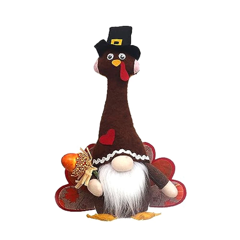 Fall Gnomes Plush, Handmade Thanksgiving Glowing Turkey Autumn Decorations Harvest Gift, Home Kitchen Decor Supplies Easy To Use
Fall Gnomes Plush, Handmade Thanksgiving Glowing Turkey Autumn Decorations Harvest Gift, Home Kitchen Decor Supplies Easy To Use