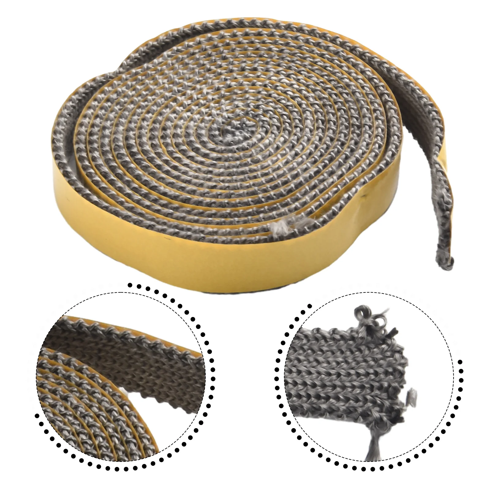 Sealing Strip Stove Rope Part Fireplace Glass Seal Stove Fire Tape Temperature Resistance 18mmx3mm 2.5m Length Black
Sealing Strip Stove Rope Part Fireplace Glass Seal Stove Fire Tape Temperature Resistance 18mmx3mm 2.5m Length Black