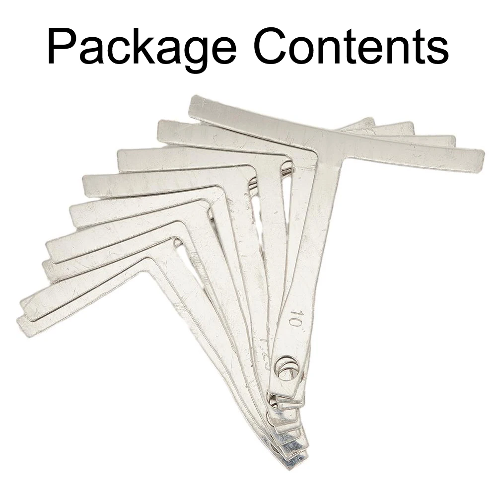 9Pcs Guitar Under String Radius Gauge Steel Guitar Builder Luthier Tools Bass Strings Repair Bass String Measure Set Hot Sell
9Pcs Guitar Under String Radius Gauge Steel Guitar Builder Luthier Tools Bass Strings Repair Bass String Measure Set Hot Sell