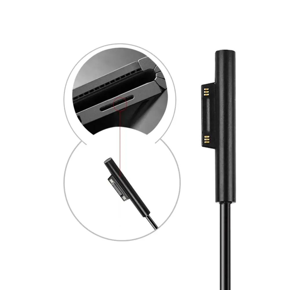 High quality Charger Cable Overload Overvoltage DC power For Surface PRO 7/3/4/5/6 PD Power 1.8m 12 / 15V Charging
High quality Charger Cable Overload Overvoltage DC power For Surface PRO 7/3/4/5/6 PD Power 1.8m 12 / 15V Charging