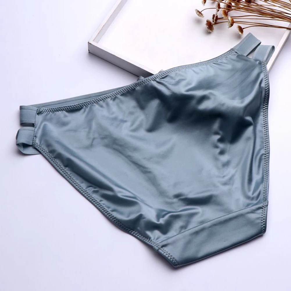 Women Ice Silk Low Waist Satin Silky Seamless Panties Knickers Underwear Briefs Ladies Briefs Shorts Breathable Female Briefs
Women Ice Silk Low Waist Satin Silky Seamless Panties Knickers Underwear Briefs Ladies Briefs Shorts Breathable Female Briefs