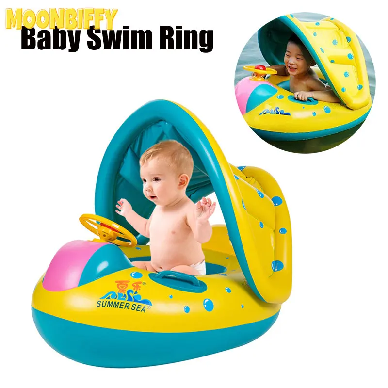 Summer Baby Float Circle Swimming Inflatable Infant Floating Kids Swim Pool Accessories Sunshade Circle Bathing Toys
Summer Baby Float Circle Swimming Inflatable Infant Floating Kids Swim Pool Accessories Sunshade Circle Bathing Toys