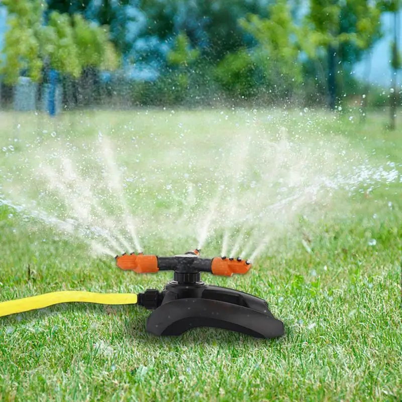 

Lawn Sprinklers For Yard Leak Proof 360 Degree Rotating Adjustable Automatic Garden Watering Sprayer 30feet Range For Irrigating