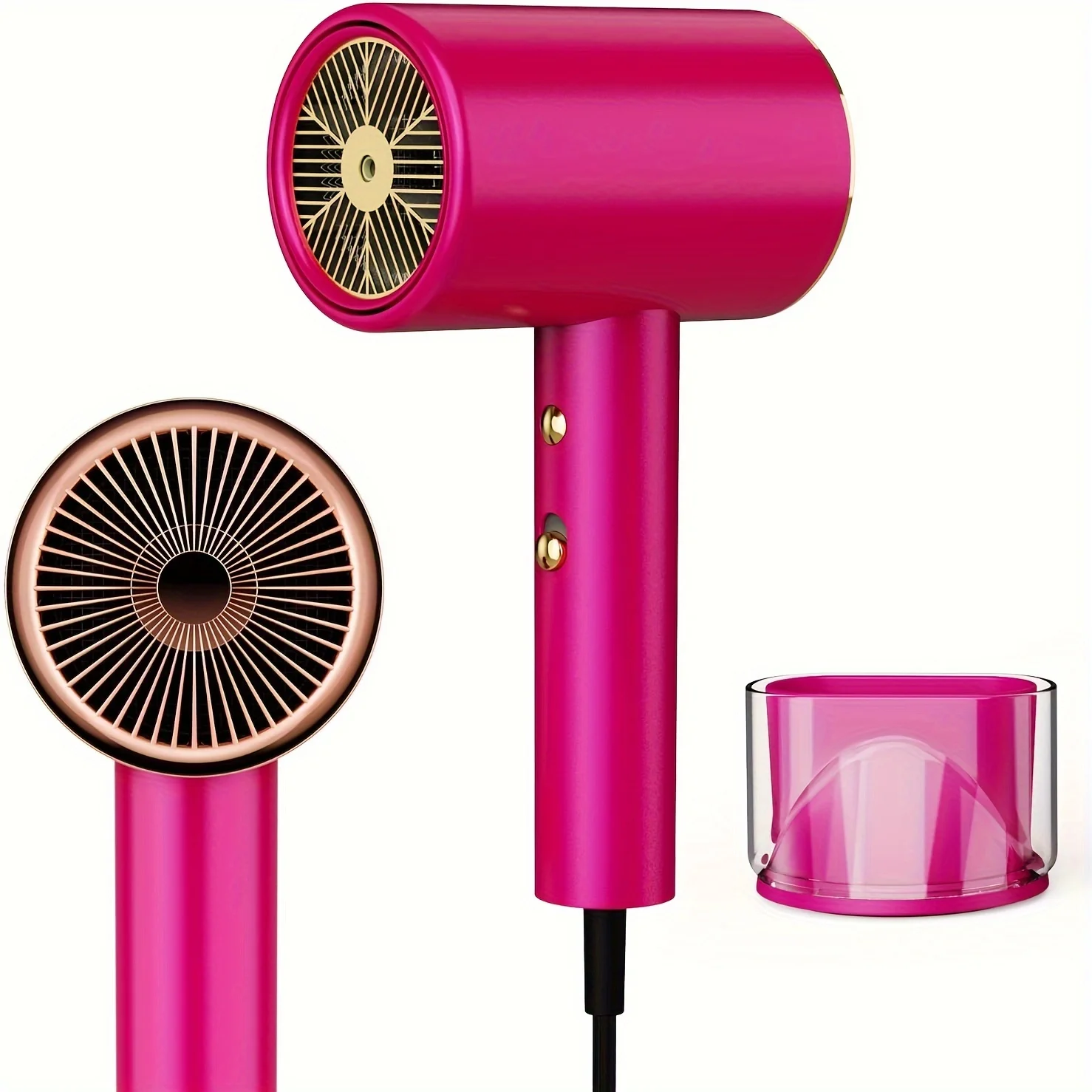 Water Ionic Hair Dryer 1800W Travel Hair Dryer with Nozzle, 2 Speed and 3 Heat Settings, Low Noise Fast Drying Hair Dryer for H
Water Ionic Hair Dryer 1800W Travel Hair Dryer with Nozzle, 2 Speed and 3 Heat Settings, Low Noise Fast Drying Hair Dryer for H