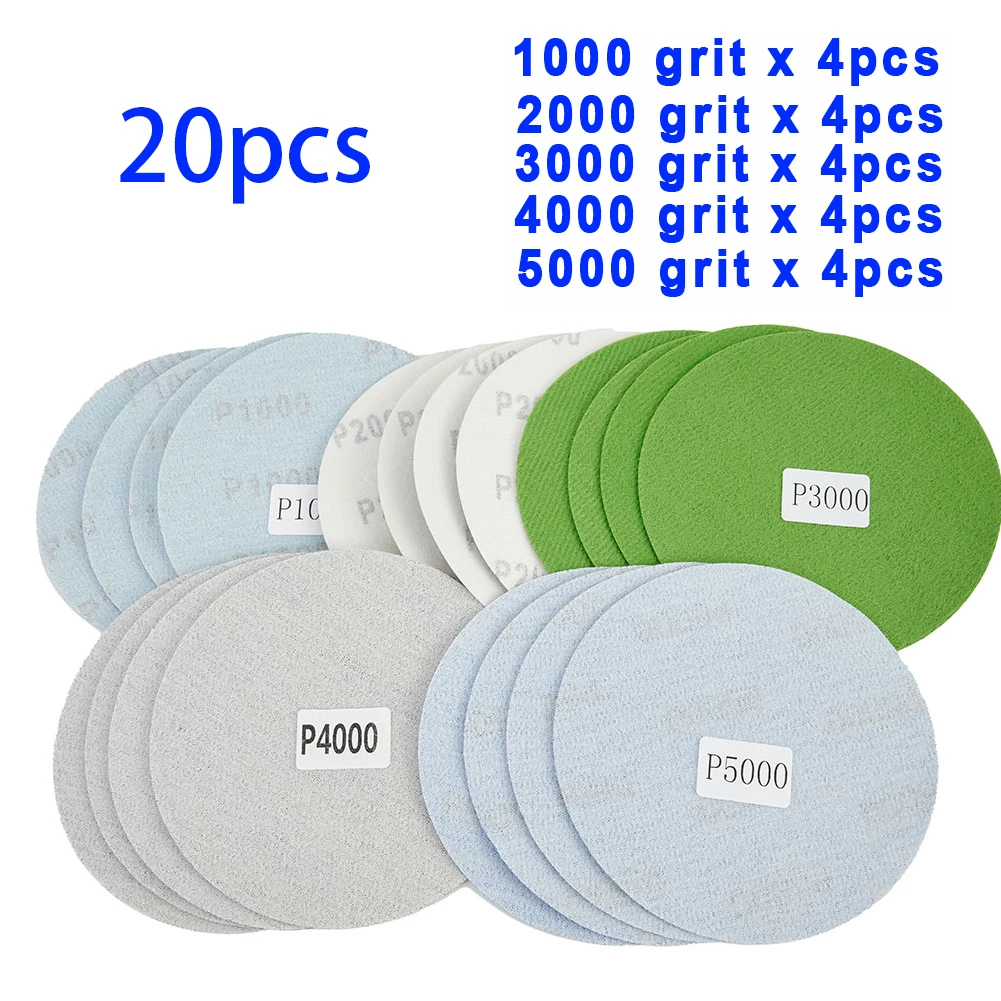 Round Sand Paper 20PCS 996A 5Inch 125MM Sandpapers Kit Dry Wet Abrasive Tools Grinding Car Polishing Stone Furniture Woodworking
Round Sand Paper 20PCS 996A 5Inch 125MM Sandpapers Kit Dry Wet Abrasive Tools Grinding Car Polishing Stone Furniture Woodworking