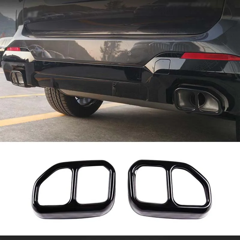 Stainless Steel Bright Black for BMW X3 G01 X4 G02 2022 Car Four-out Tail Throat Muffler Exhaust Pipe Trim Cover Accessories
Stainless Steel Bright Black for BMW X3 G01 X4 G02 2022 Car Four-out Tail Throat Muffler Exhaust Pipe Trim Cover Accessories